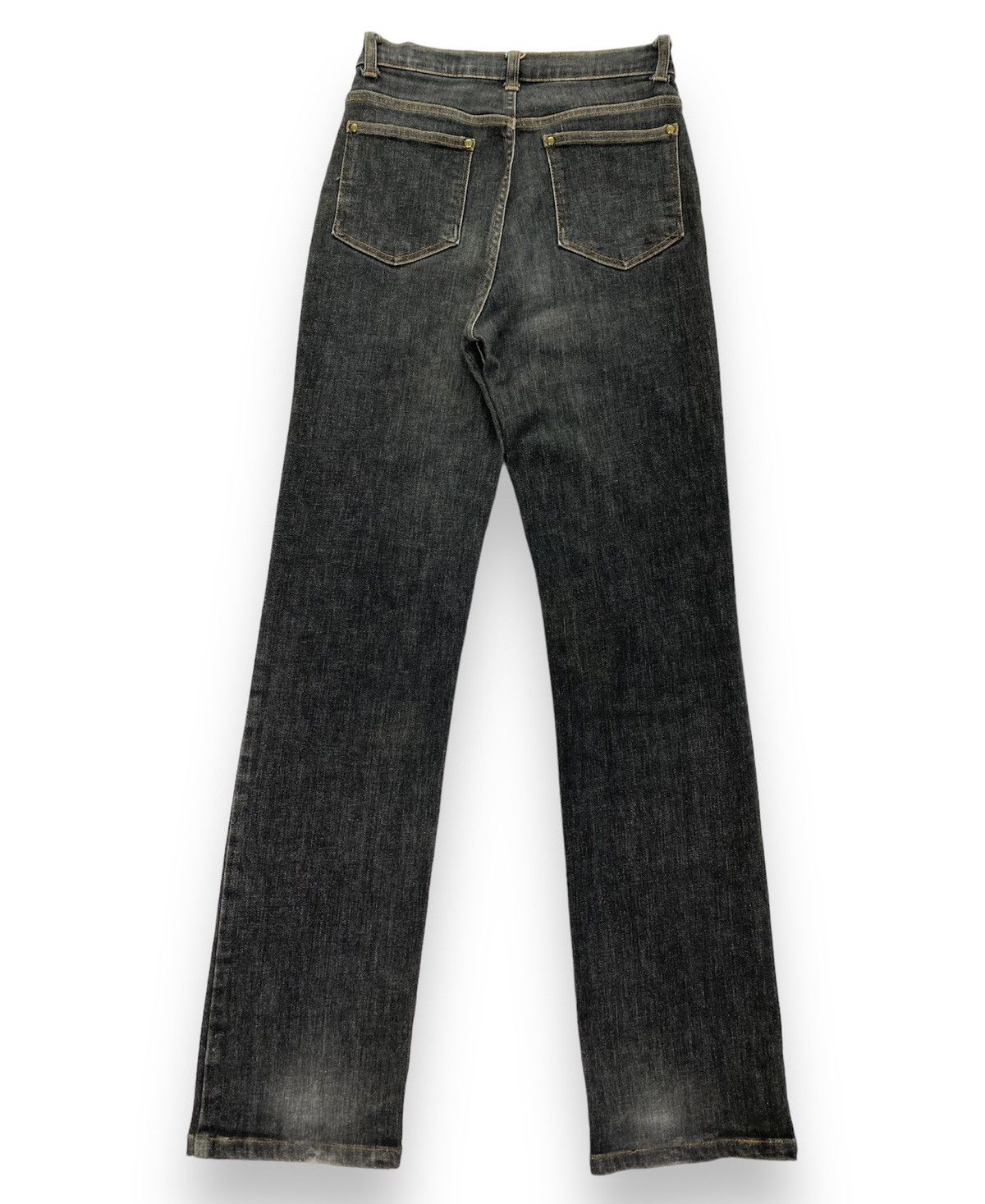 Japanese Brand Roux Di Perfe Distressed Jeans Size 26" / US 2 / IT 38 - 2 Thumbnail