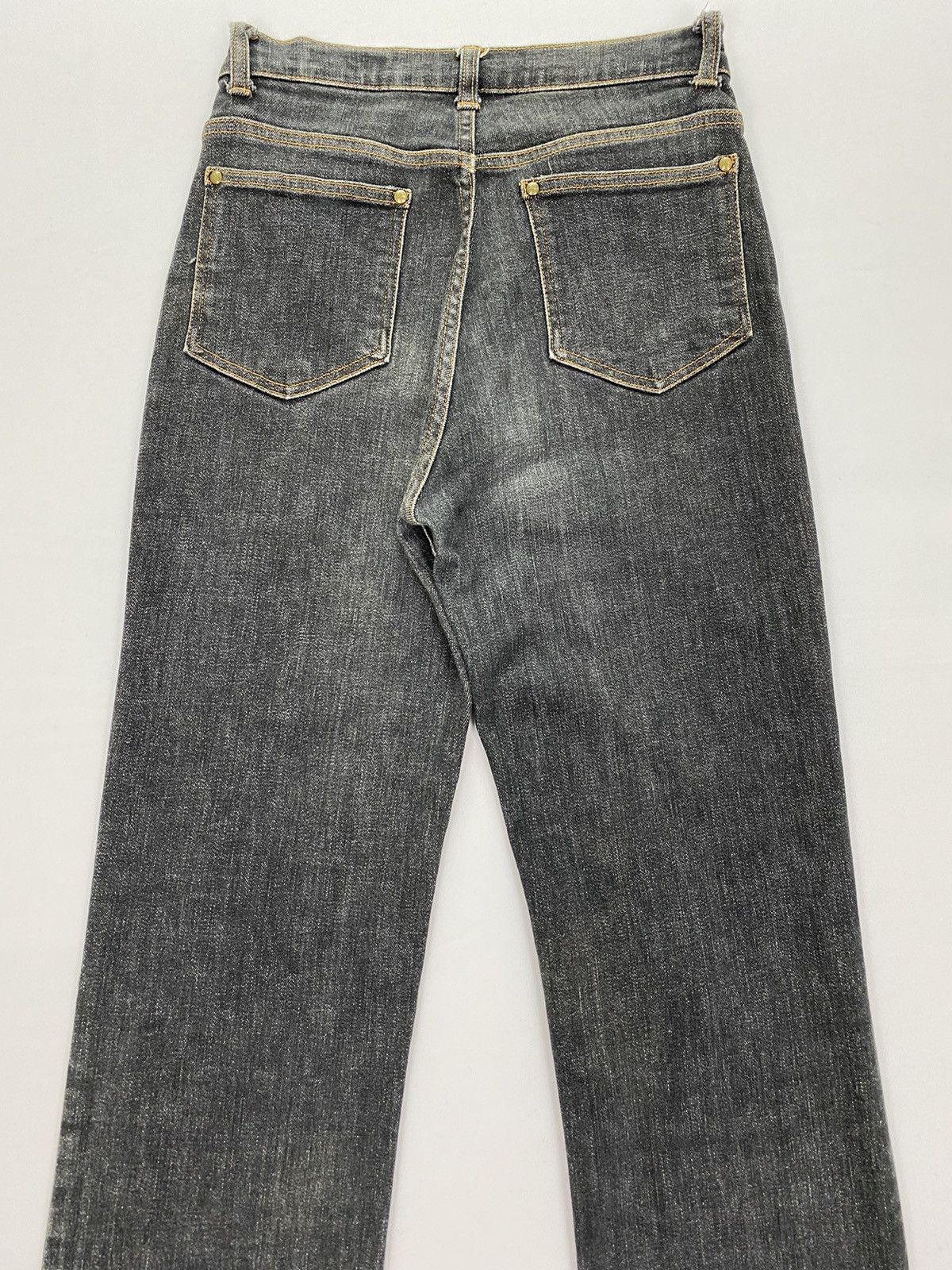 Japanese Brand Roux Di Perfe Distressed Jeans Size 26" / US 2 / IT 38 - 4 Thumbnail