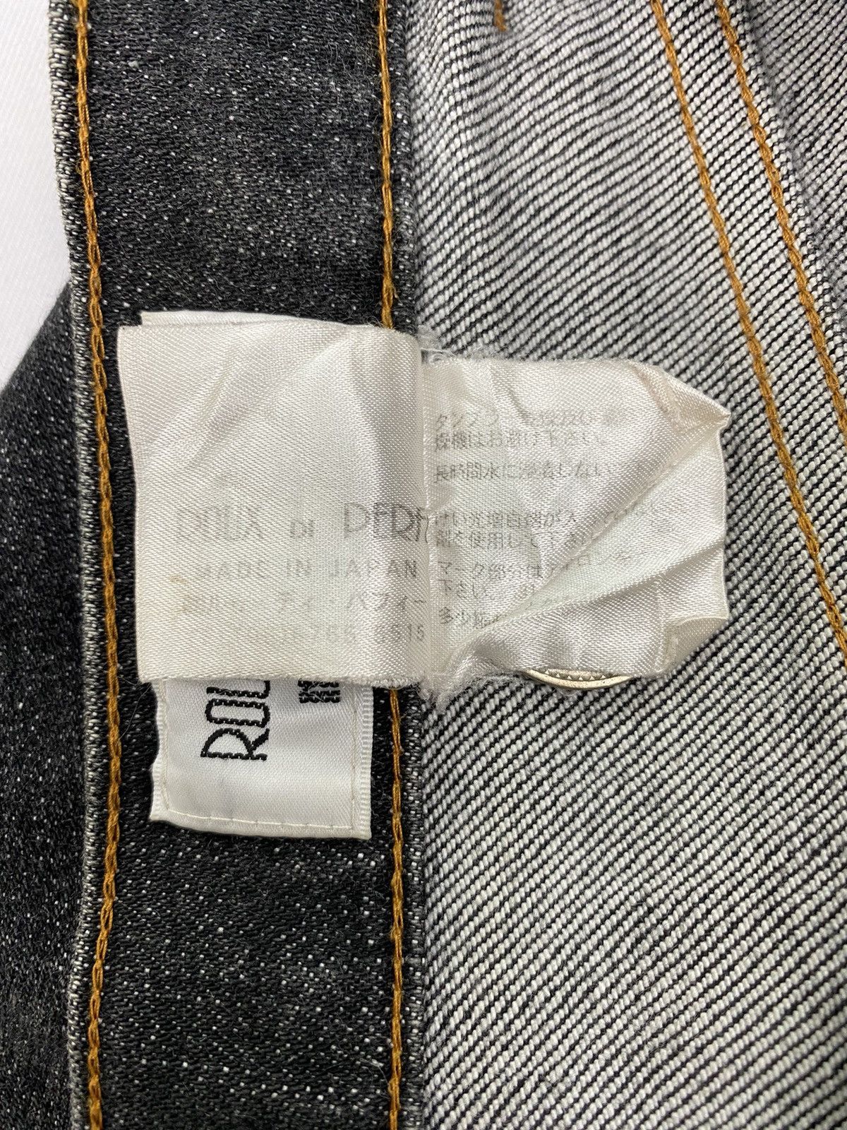 Japanese Brand Roux Di Perfe Distressed Jeans Size 26" / US 2 / IT 38 - 11 Thumbnail