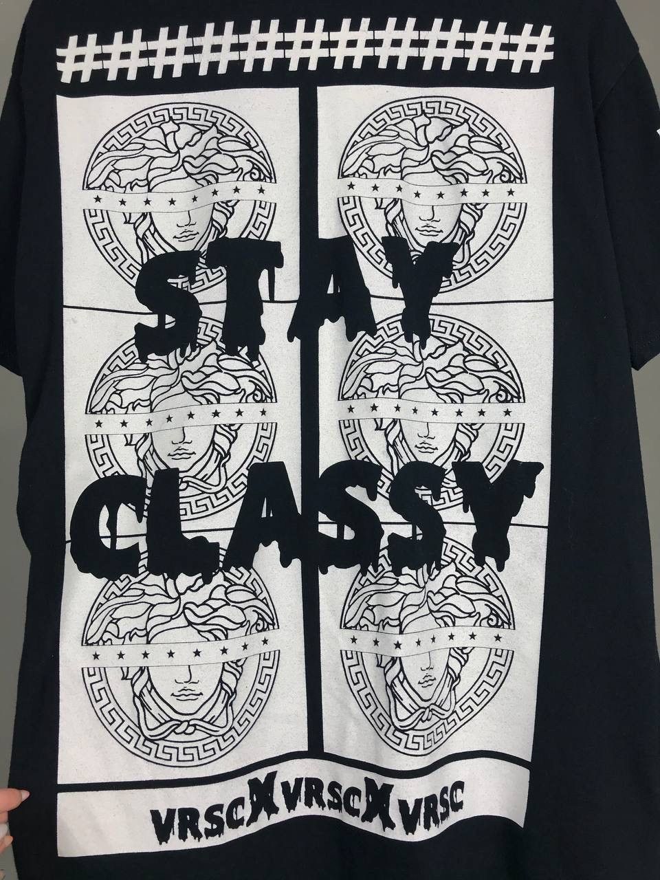 Other Stay Classy No Persect overprinted streetwear oversized tee Size US M / EU 48-50 / 2 - 8 Thumbnail