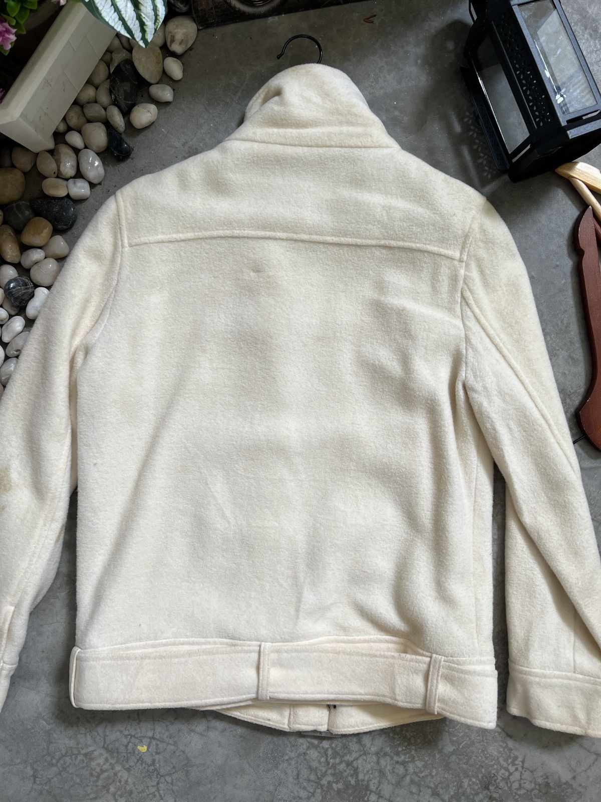 Japanese Brand × Vintage VTG 🏴‍☠️ Japanese Wool Quilted Bomber Jacket Size US M / EU 48-50 / 2 - 6 Thumbnail