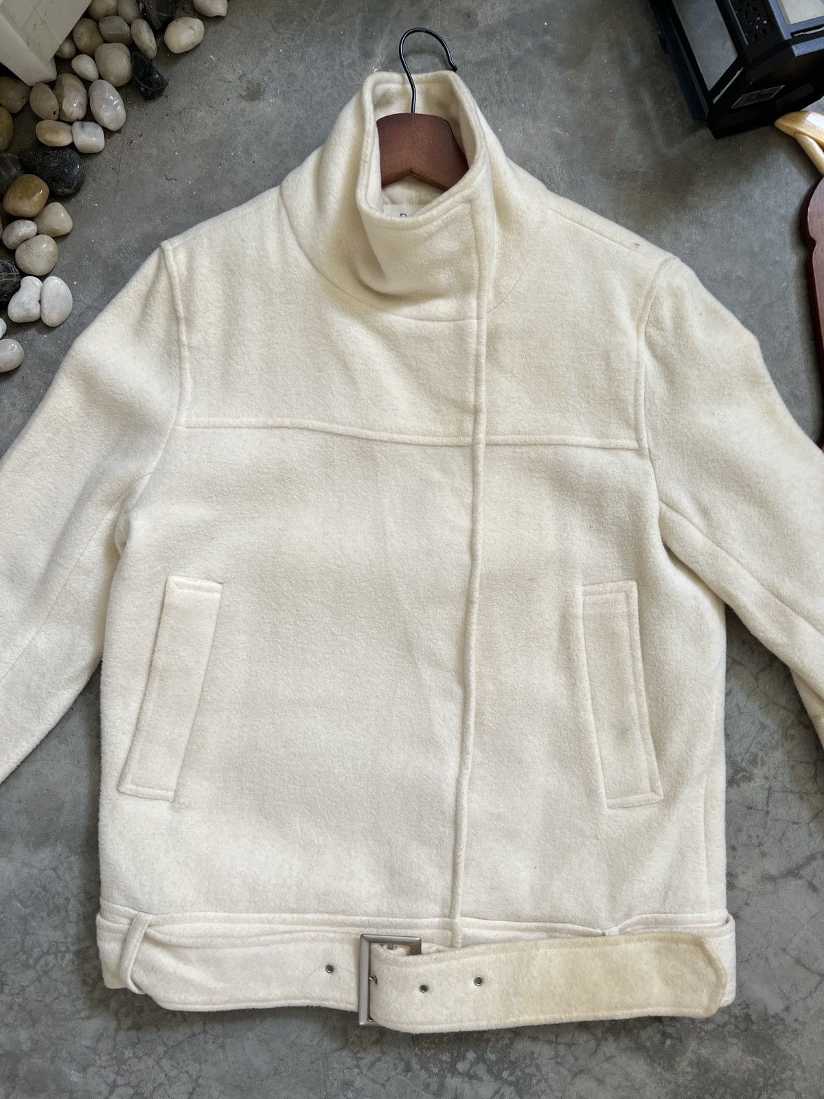 Japanese Brand × Vintage VTG 🏴‍☠️ Japanese Wool Quilted Bomber Jacket Size US M / EU 48-50 / 2 - 3 Thumbnail