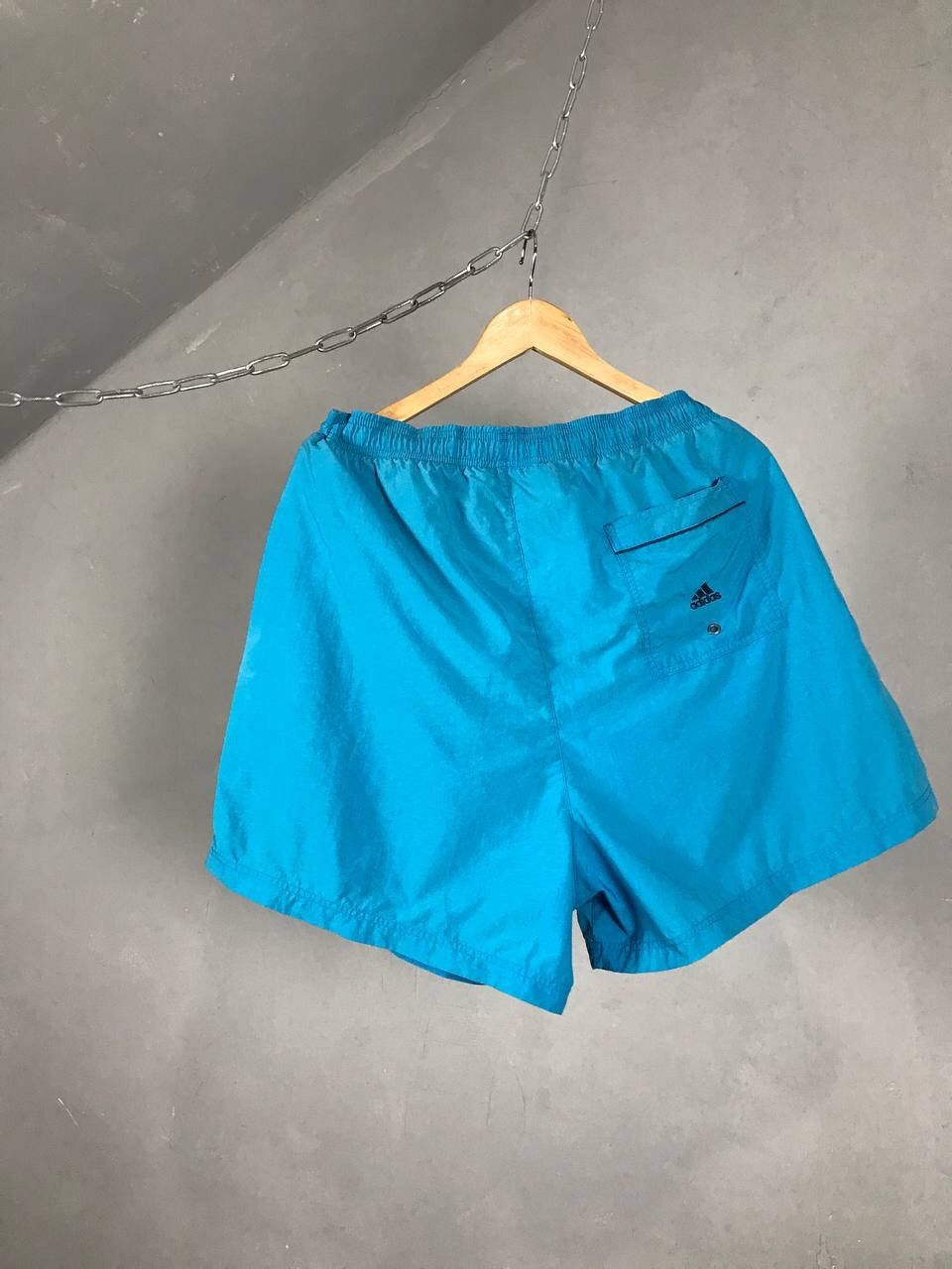 Adidas × Vintage Adidas Vintage Sportwear Blue Short Size US 36 / EU 52 - 7 Thumbnail