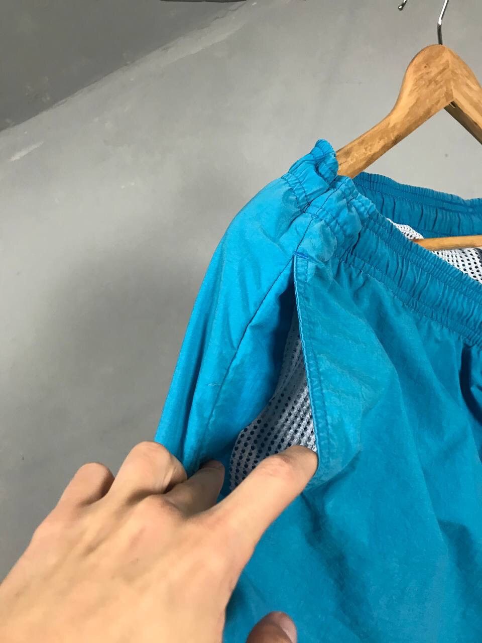 Adidas × Vintage Adidas Vintage Sportwear Blue Short Size US 36 / EU 52 - 6 Thumbnail