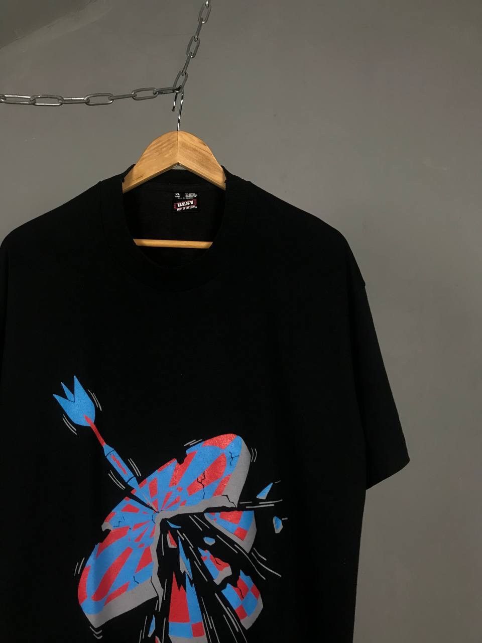 Vintage Art vintage streetwear black made in USA tee Size US XL / EU 56 / 4 - 2 Thumbnail