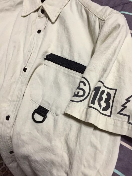 Stussy VINTAGE STUSSY BIG LOGO TACTICAL BUTTON UP BONDAGE OUTDOOR Size US M / EU 48-50 / 2 - 4 Thumbnail
