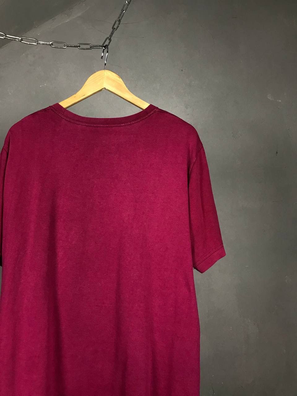 Nike × Vintage Nike swoosh streetwear vintage center logo tee Size US L / EU 52-54 / 3 - 6 Thumbnail