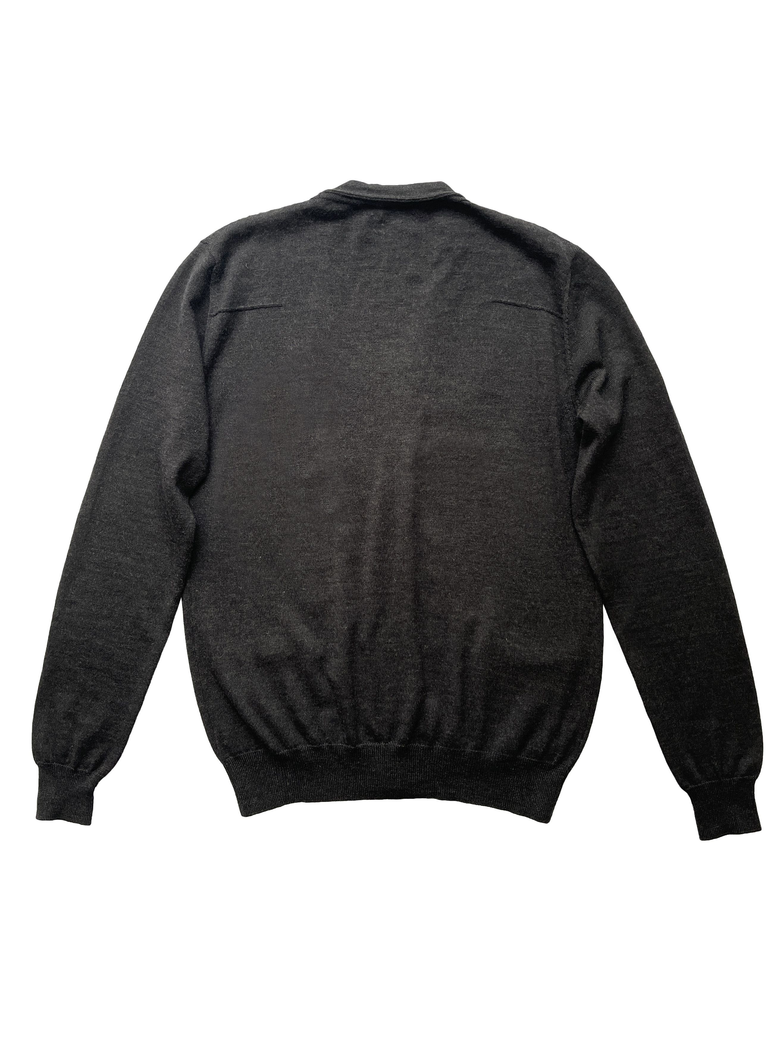 Dior ⚡️QUICK SALE⚡️2007 Dior Hedi Slimane Grey Knit Cardigan Size US M / EU 48-50 / 2 - 2 Thumbnail