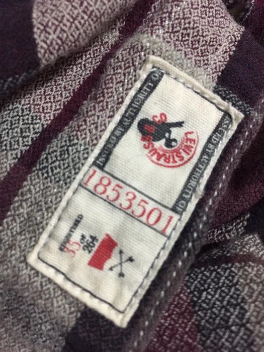Levi's LVC Levi's Clothing Workwear Double pocket plaids gusset Size US XL / EU 56 / 4 - 8 Thumbnail