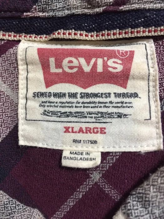 Levi's LVC Levi's Clothing Workwear Double pocket plaids gusset Size US XL / EU 56 / 4 - 7 Thumbnail