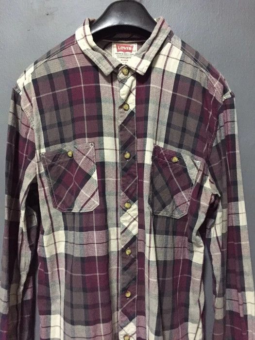 Levi's LVC Levi's Clothing Workwear Double pocket plaids gusset Size US XL / EU 56 / 4 - 2 Thumbnail