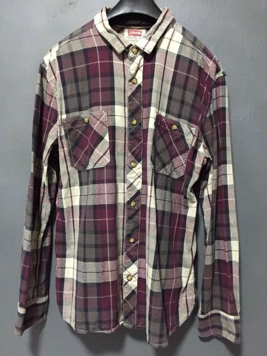 Levi's LVC Levi's Clothing Workwear Double pocket plaids gusset Size US XL / EU 56 / 4 - 1 Thumbnail