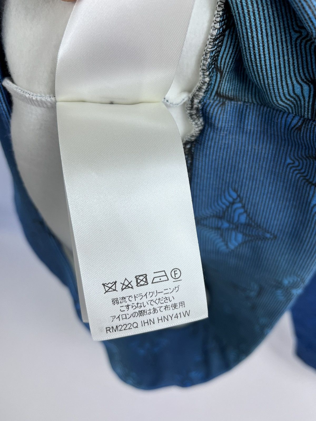 Louis Vuitton LOUIS VUITTON ILLUSION 2054 BLUE HOODIE Size US XL / EU 56 / 4 - 14 Thumbnail