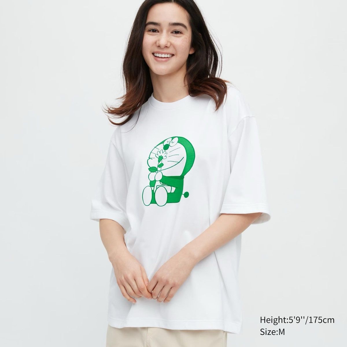 Uniqlo Medium Doraemon Recycled Green UT Short Sleeve Graphic Shirt Size US M / EU 48-50 / 2 - 7 Thumbnail