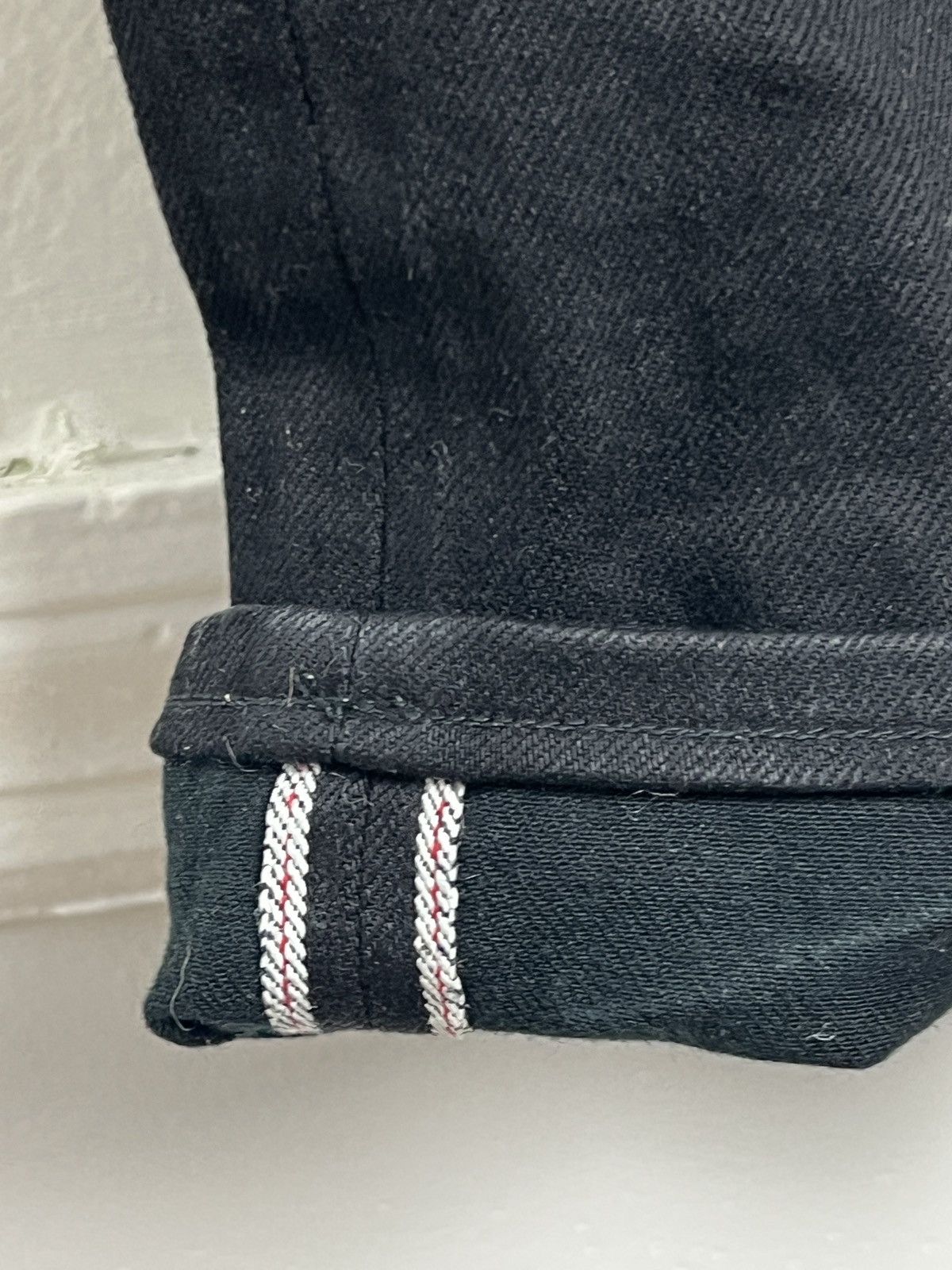 Tom Ford Black Tapered Selvedge Jeans Size US 31 - 5 Thumbnail