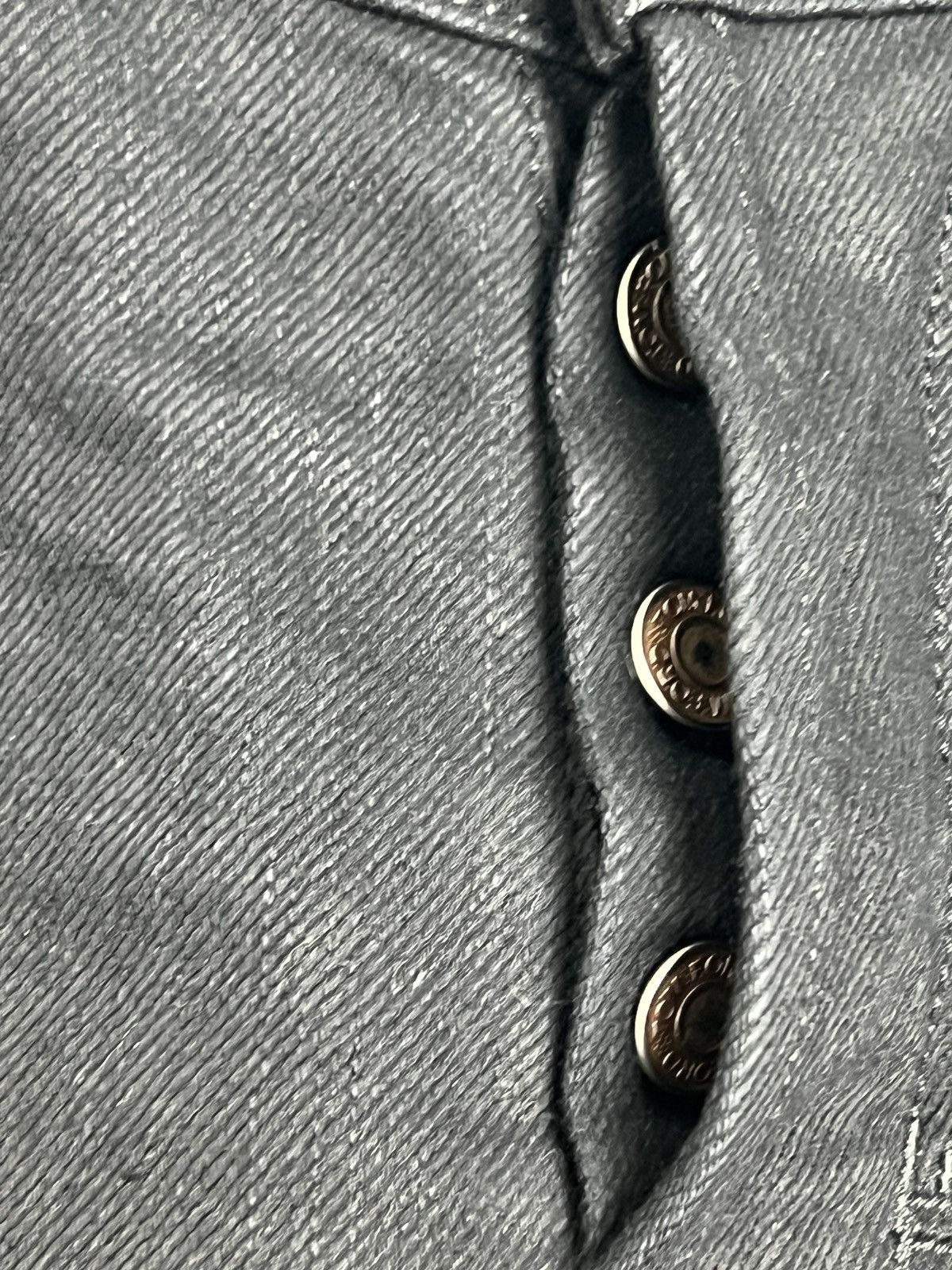 Tom Ford Black Tapered Selvedge Jeans Size US 31 - 6 Thumbnail