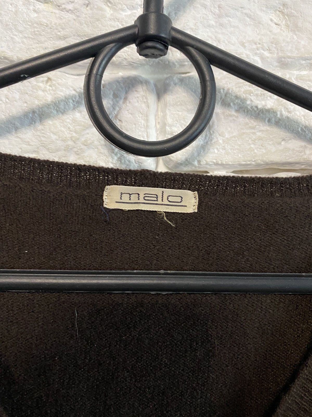 Malo × Vintage Vintage Cardigan Malo 100% cashmere Size L / US 10 / IT 46 - 3 Thumbnail