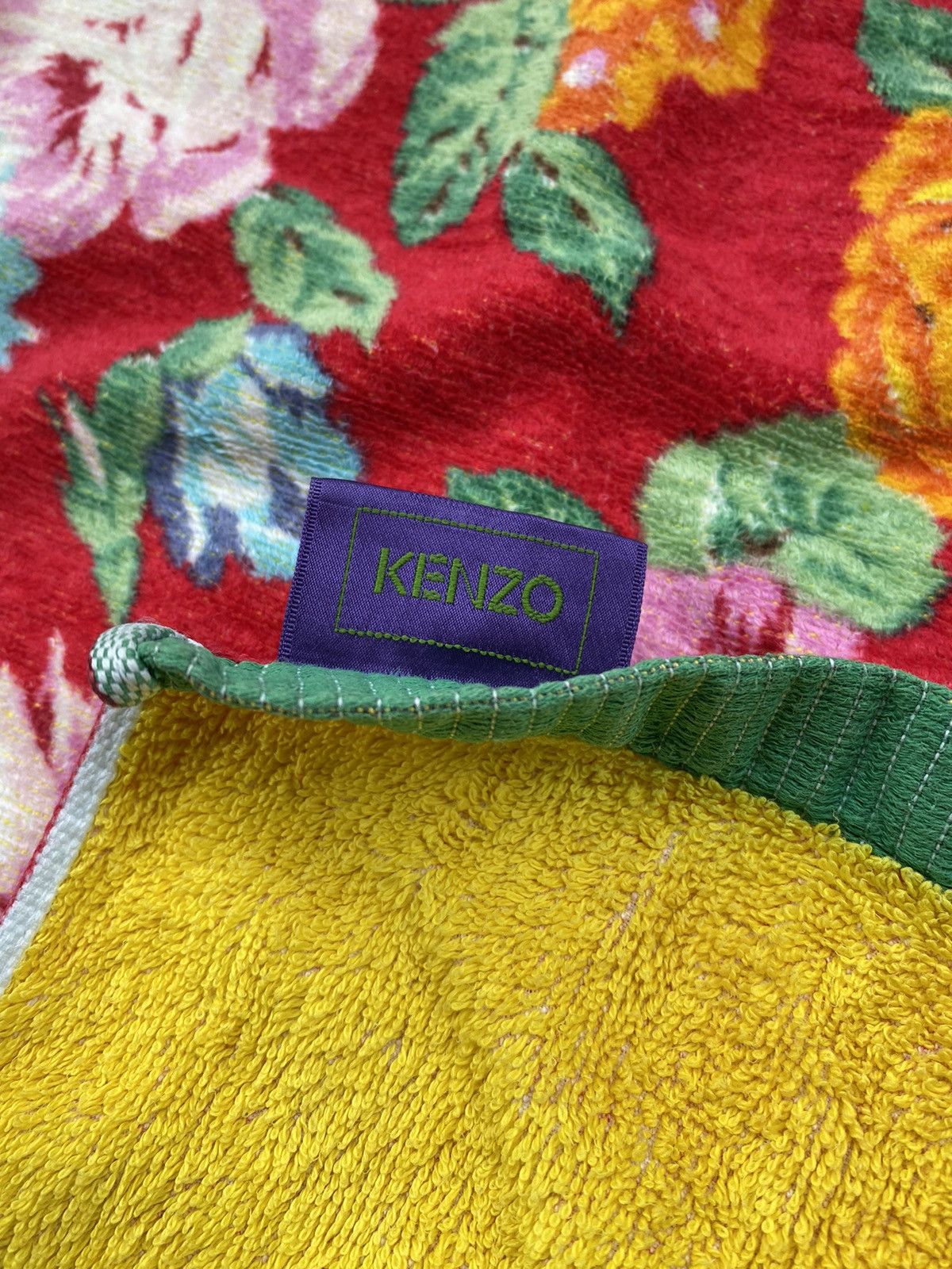 Kenzo Vintage Kenzo Flower Towel Size ONE SIZE - 5 Thumbnail