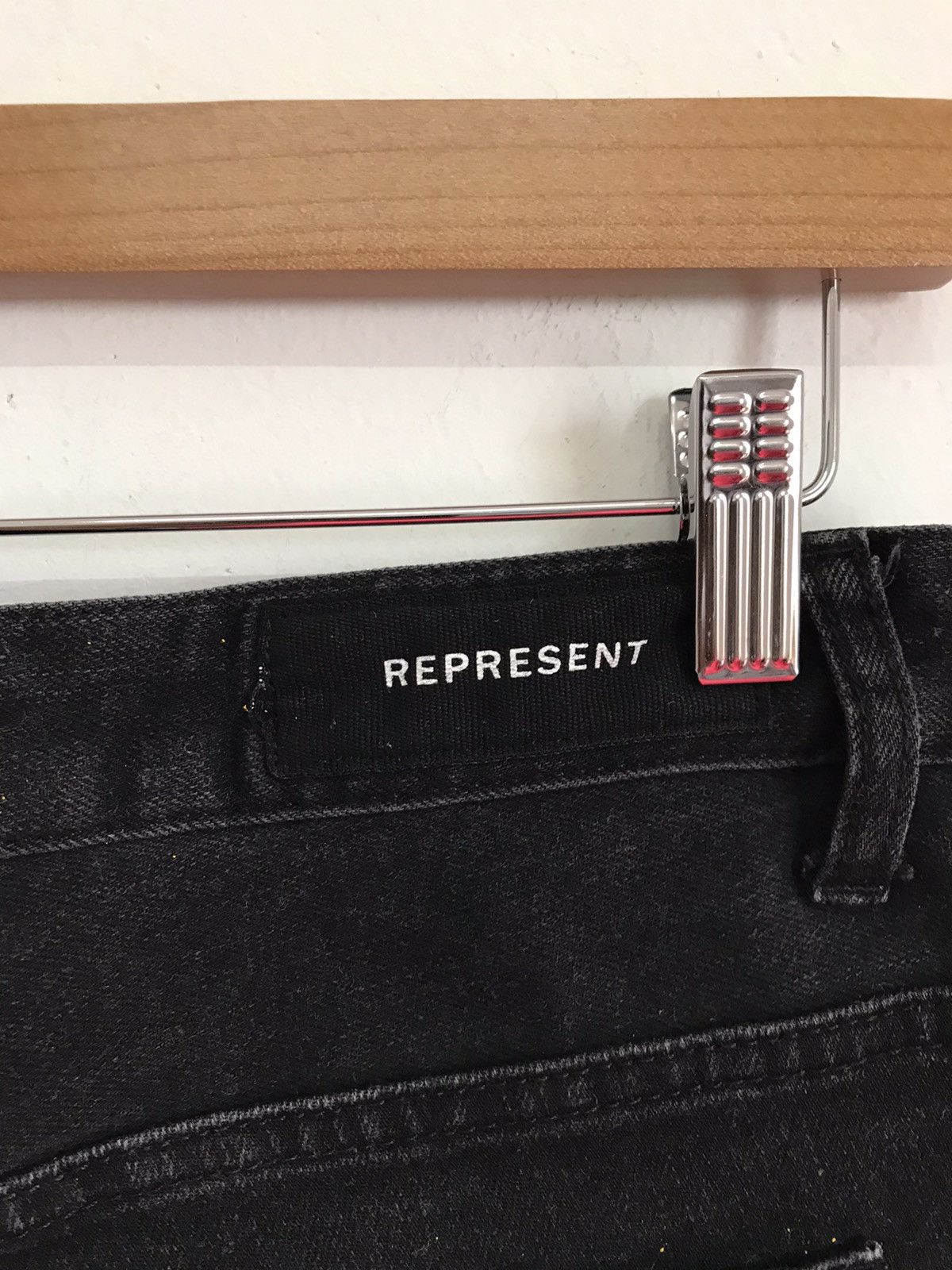Japanese Brand × Represent Clo. × Vintage Represent Knee Destroyer Denim Skinny Size US 30 / EU 46 - 9 Thumbnail