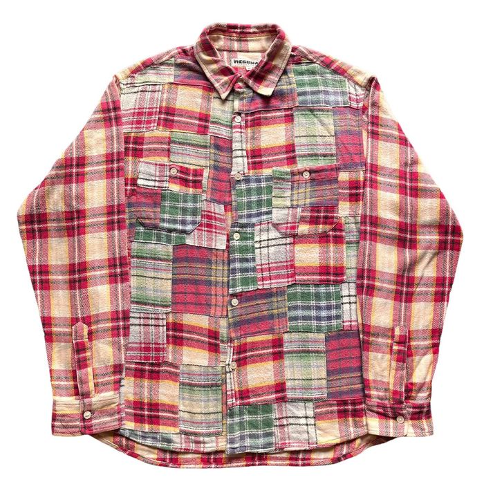 Goodenough Resonate by Goodenough Patchwork Flannel Shirt | Grailed