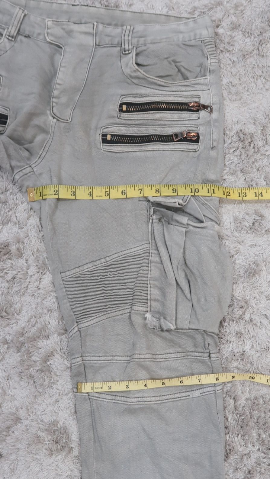 Other Bikers Cargo Inspired Balmain Pants Size US 33 - 18 Thumbnail