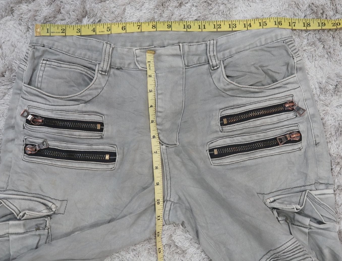 Other Bikers Cargo Inspired Balmain Pants Size US 33 - 16 Thumbnail