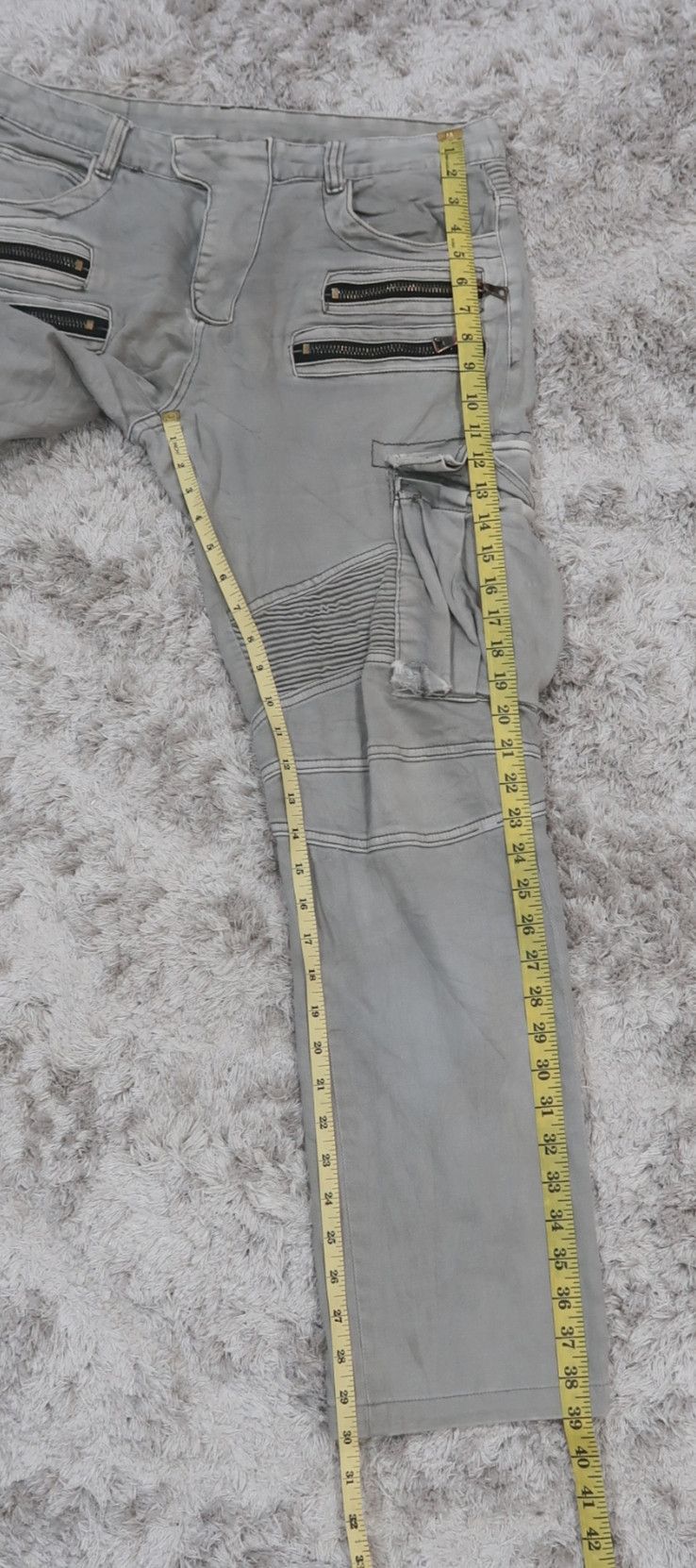 Other Bikers Cargo Inspired Balmain Pants Size US 33 - 17 Thumbnail