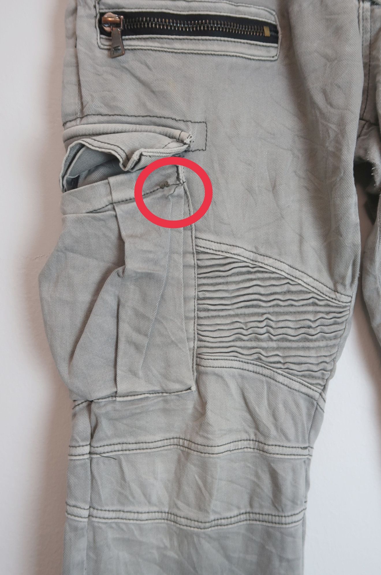 Other Bikers Cargo Inspired Balmain Pants Size US 33 - 8 Thumbnail