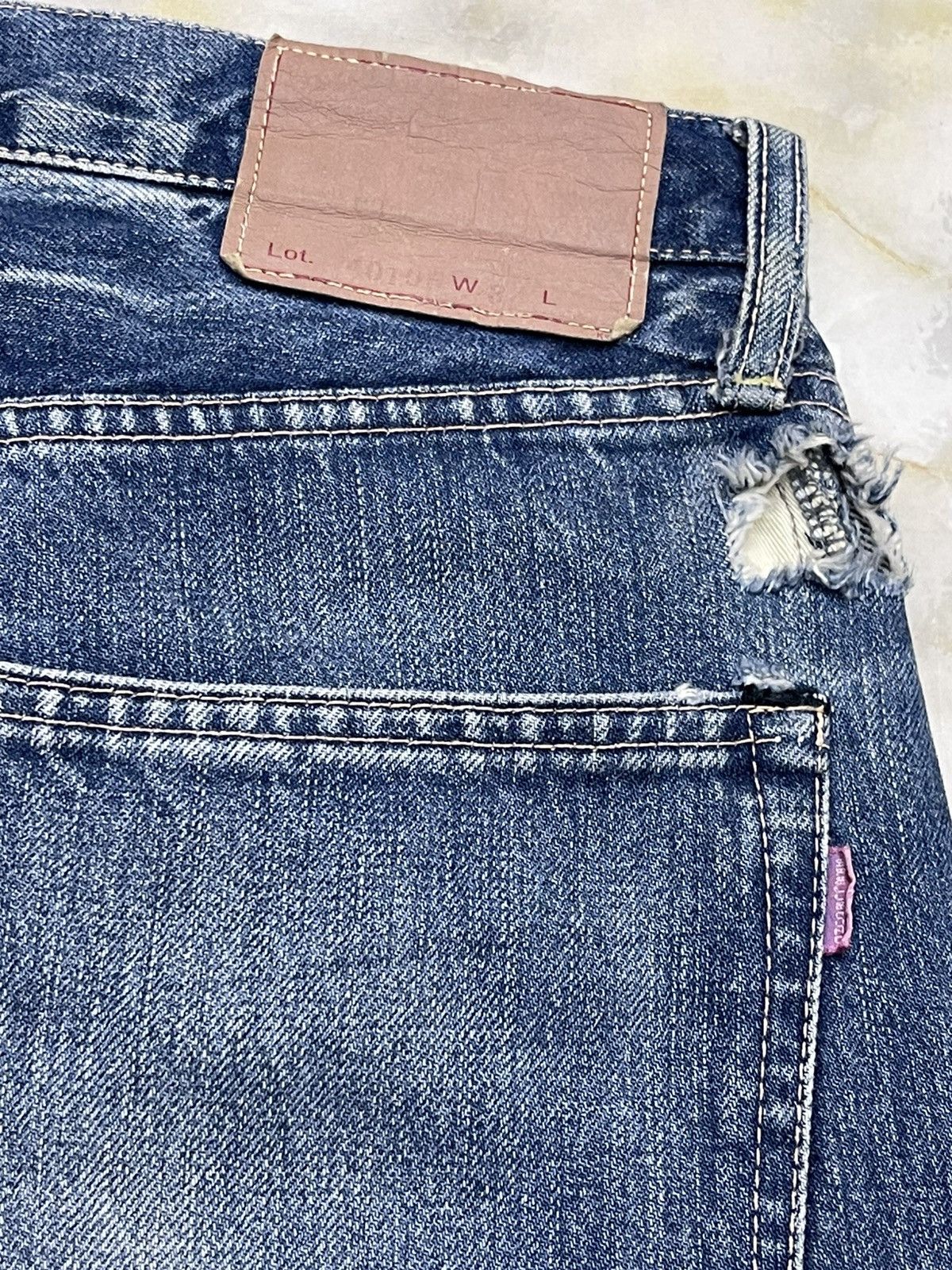 Japanese Brand Spellbound Selvedge Denim Japan Baggy Size US 35 - 12 Thumbnail
