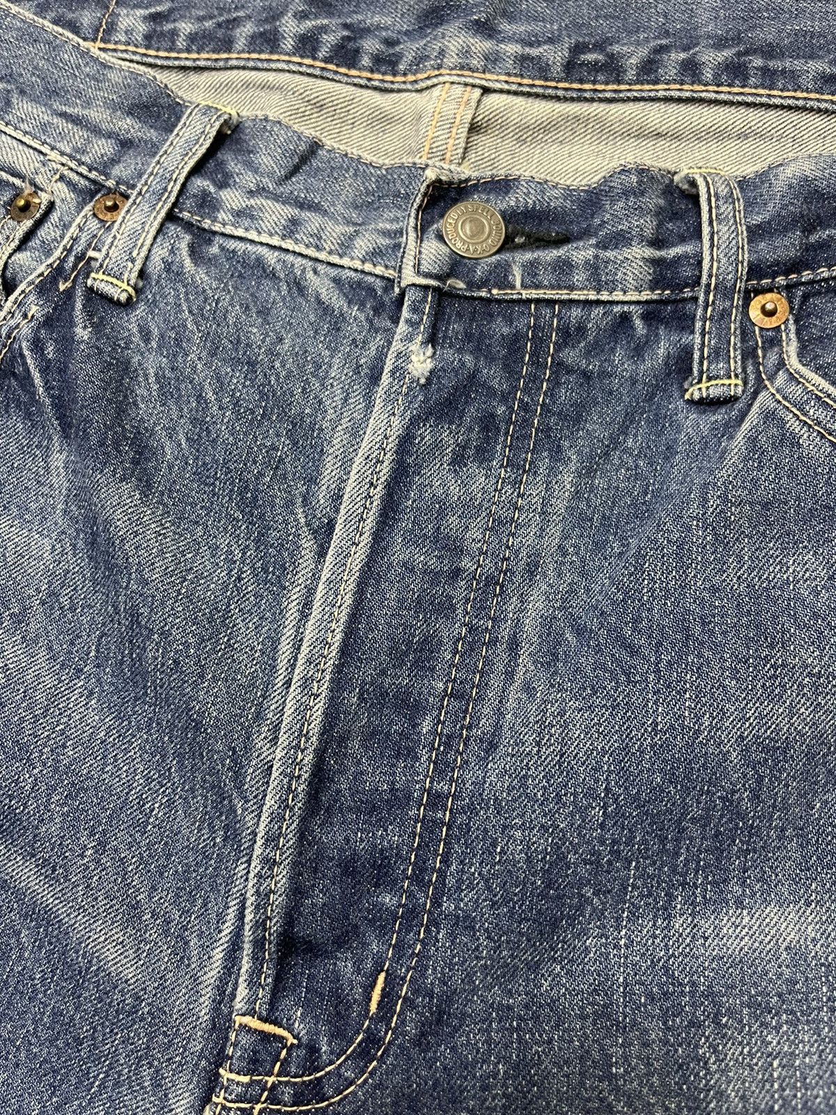 Japanese Brand Spellbound Selvedge Denim Japan Baggy Size US 35 - 13 Thumbnail