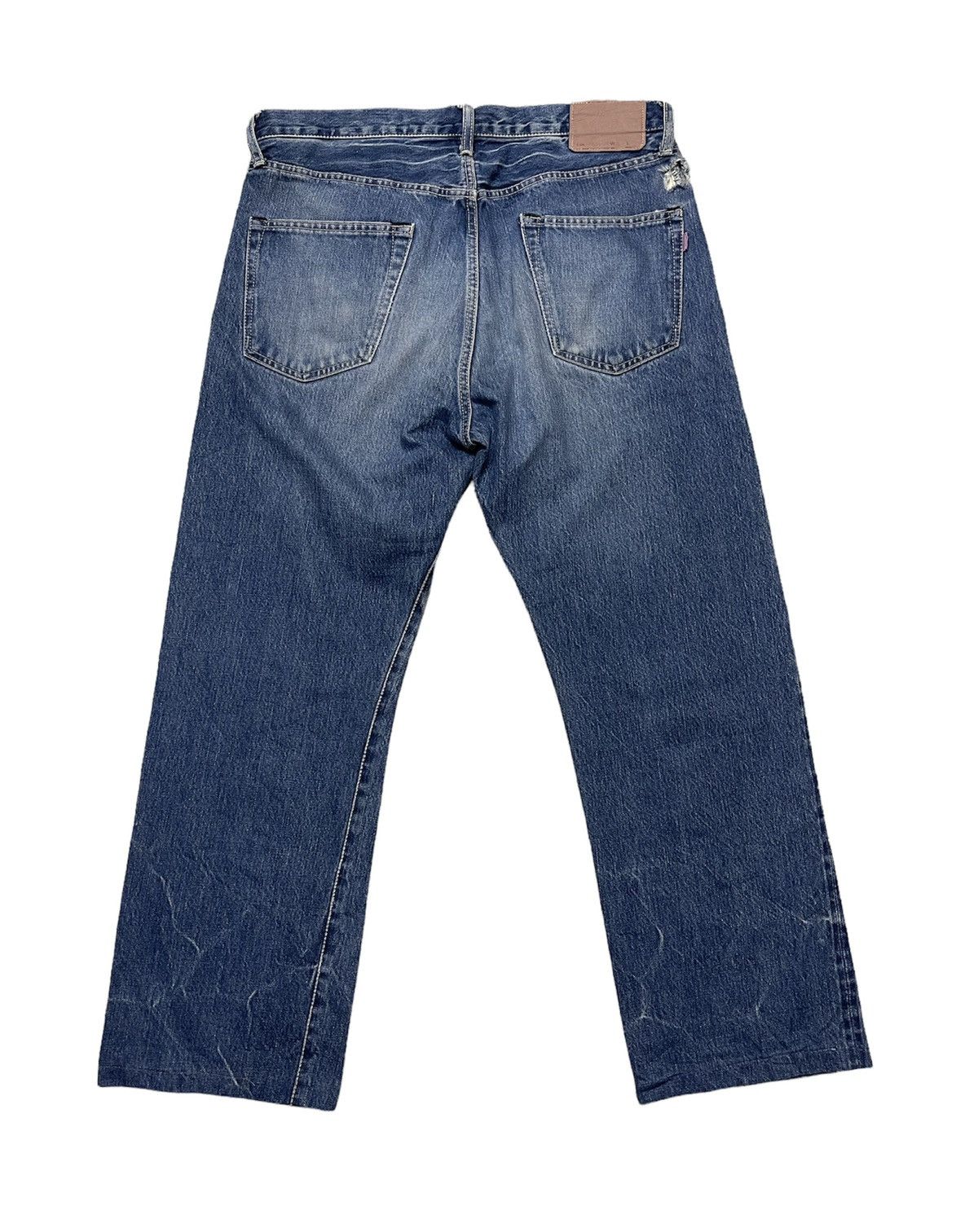 Japanese Brand Spellbound Selvedge Denim Japan Baggy Size US 35 - 2 Thumbnail