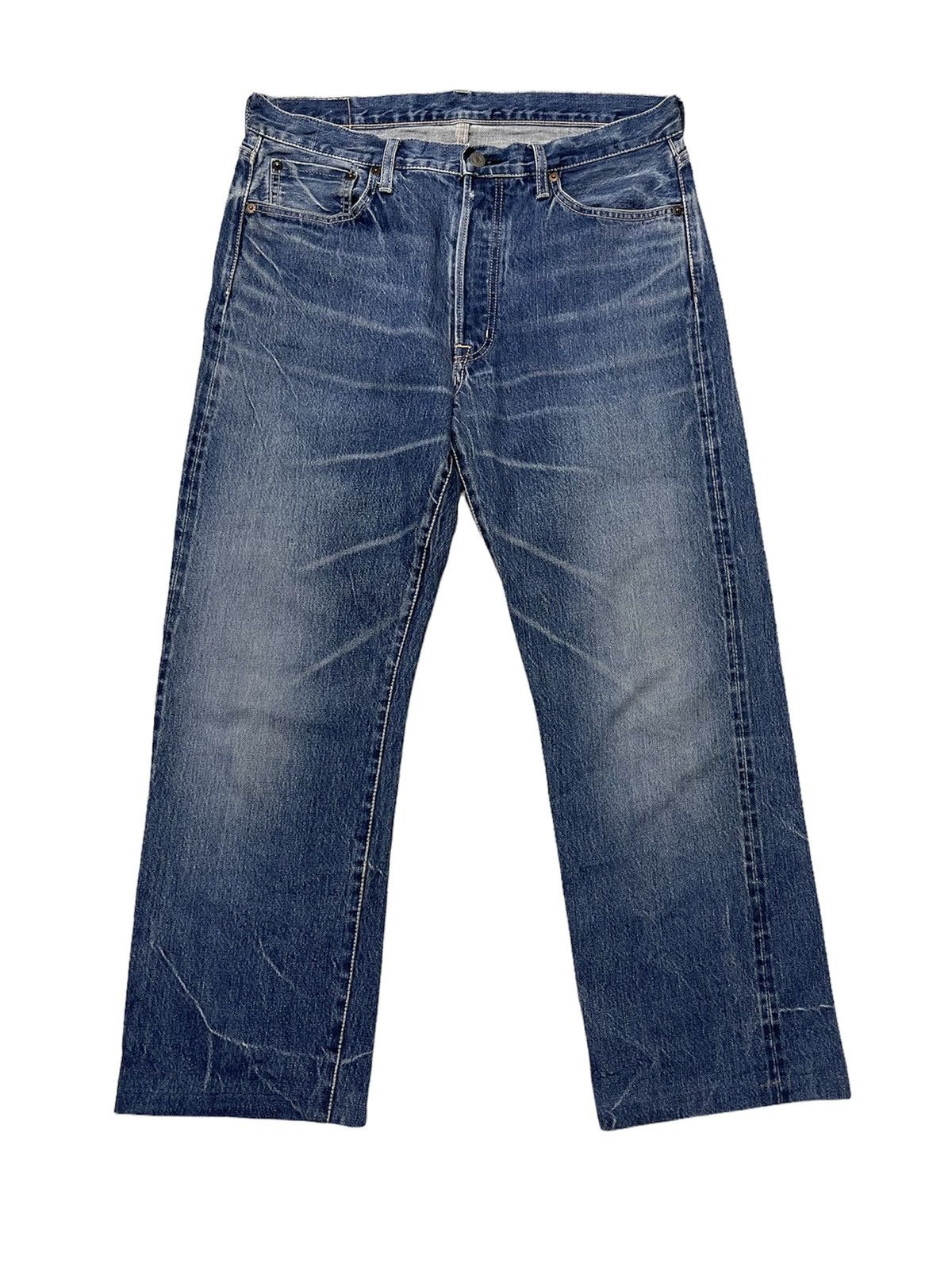 Japanese Brand Spellbound Selvedge Denim Japan Baggy Size US 35 - 1 Thumbnail