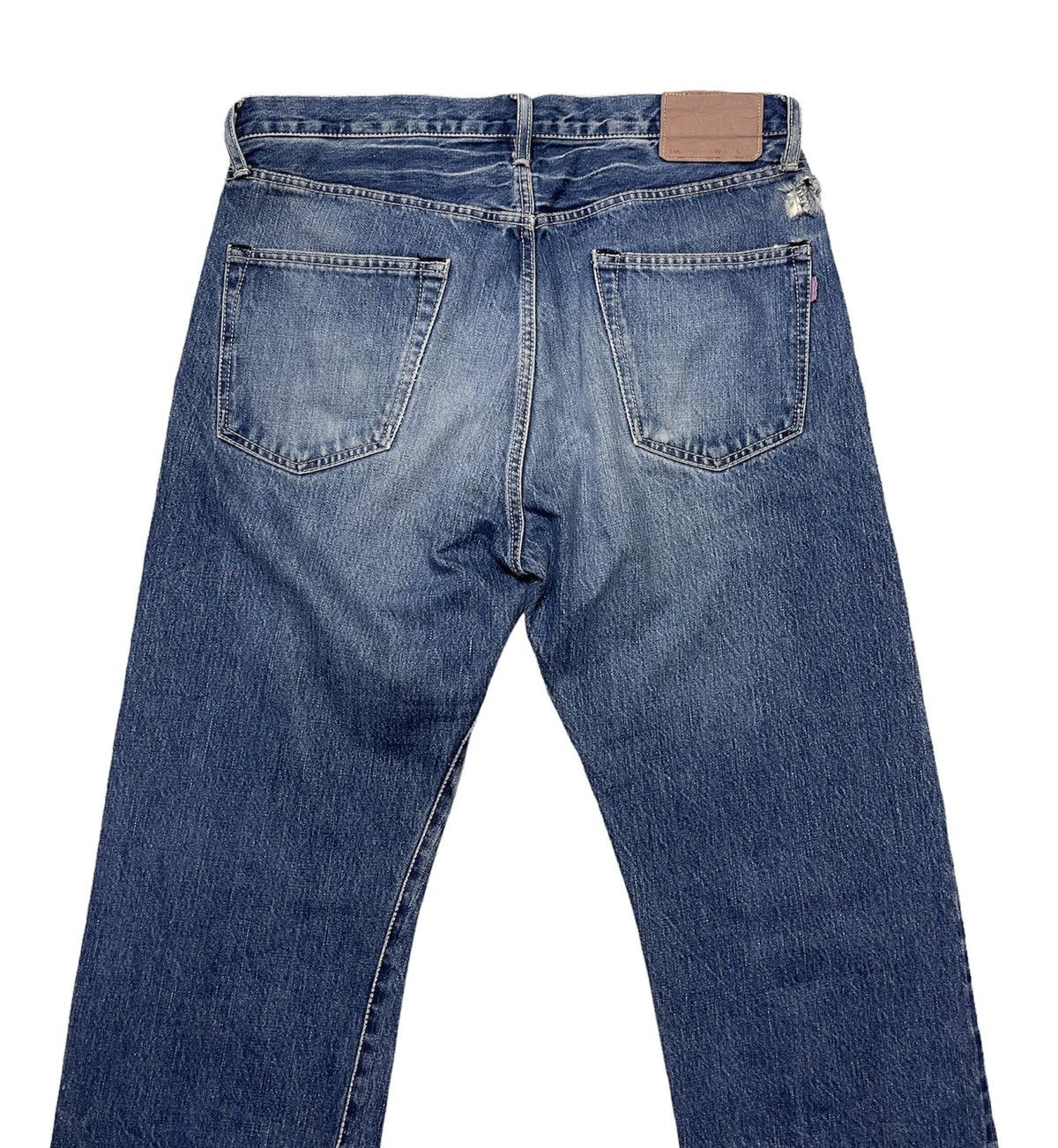 Japanese Brand Spellbound Selvedge Denim Japan Baggy Size US 35 - 3 Thumbnail