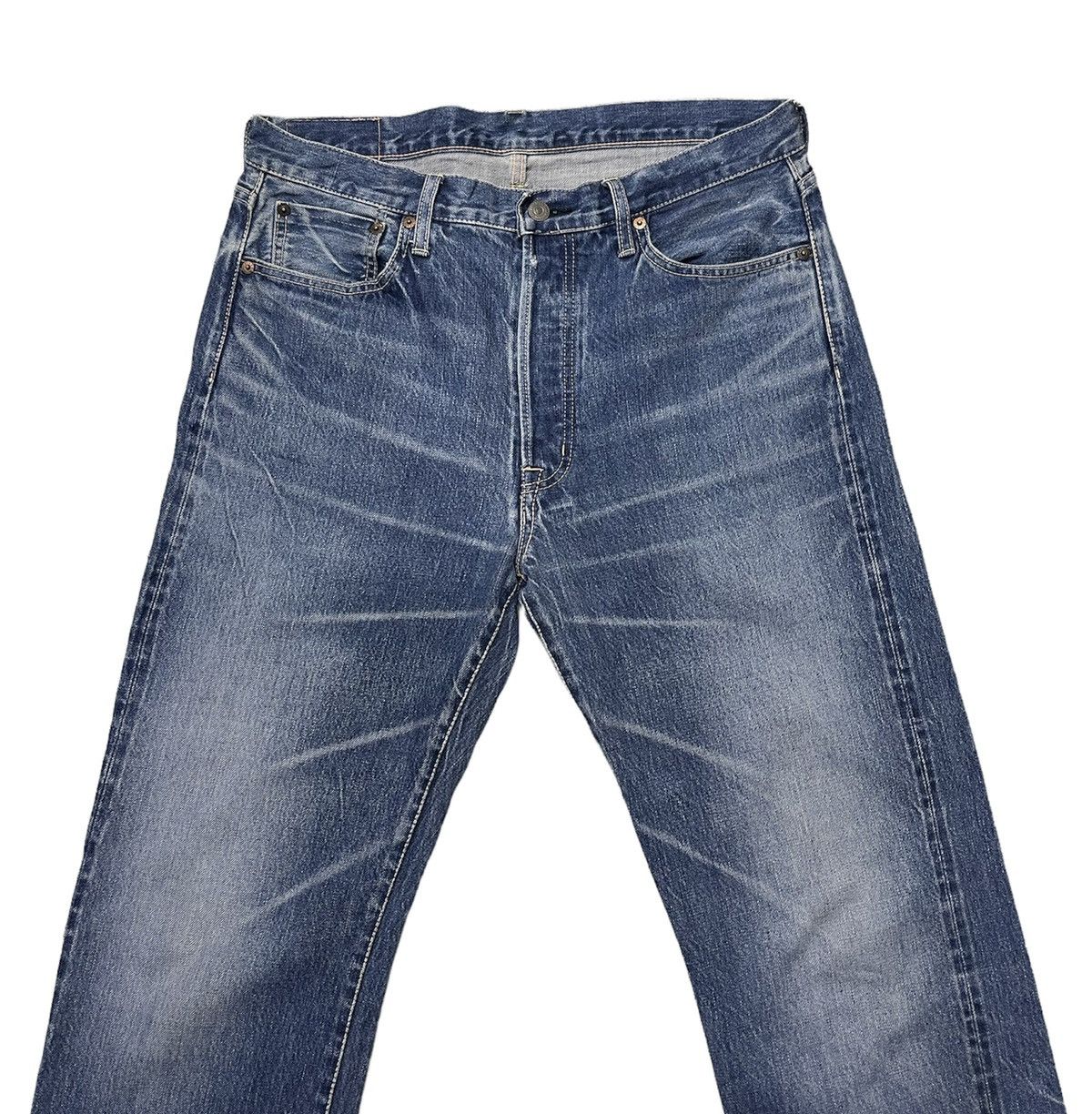 Japanese Brand Spellbound Selvedge Denim Japan Baggy Size US 35 - 4 Thumbnail