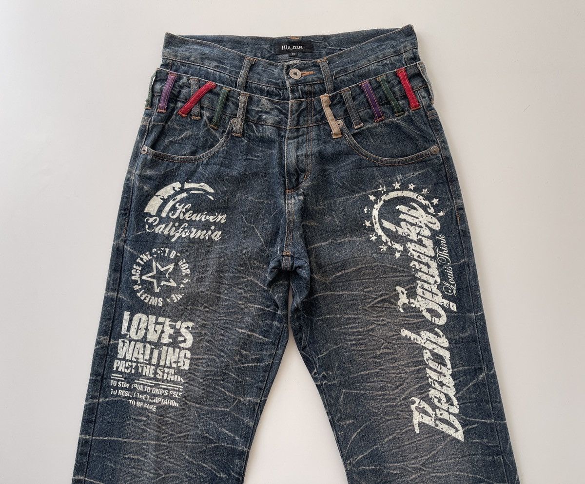 Japanese Brand Nylaus Double Waist Denim Size US 28 / EU 44 - 5 Thumbnail