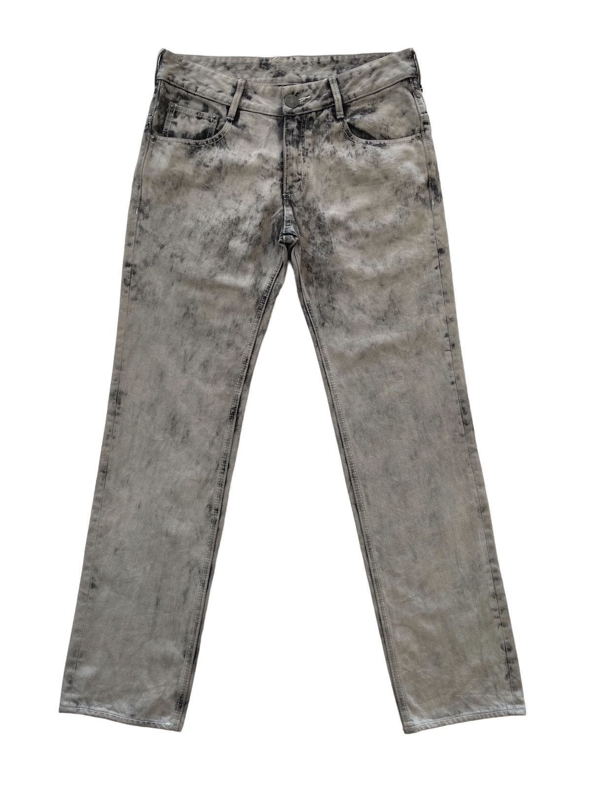 Japanese Brand MCD Black Washed Blow Up Punk Denim Size US 32 / EU 48 - 1 Thumbnail