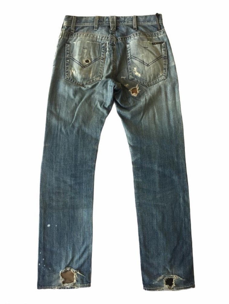 Energie Ripped Denim Pants Size US 31 - 2 Thumbnail
