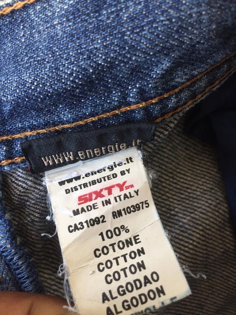 Energie Ripped Denim Pants Size US 31 - 16 Thumbnail
