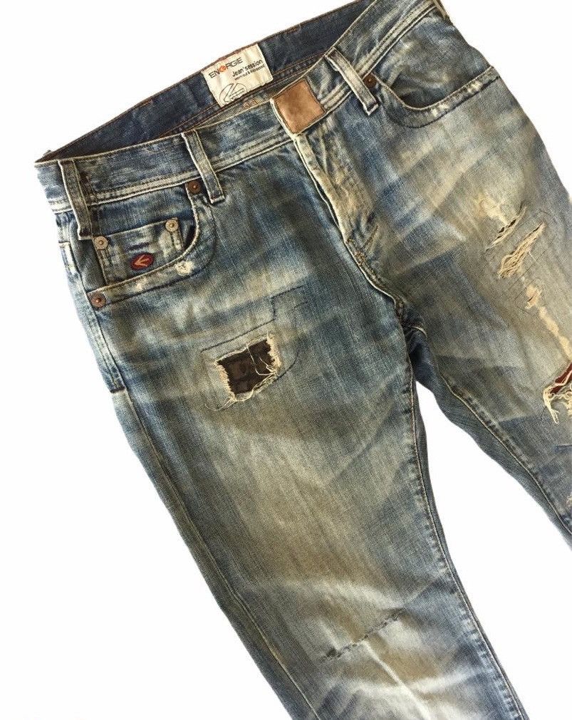 Energie Ripped Denim Pants Size US 31 - 5 Thumbnail