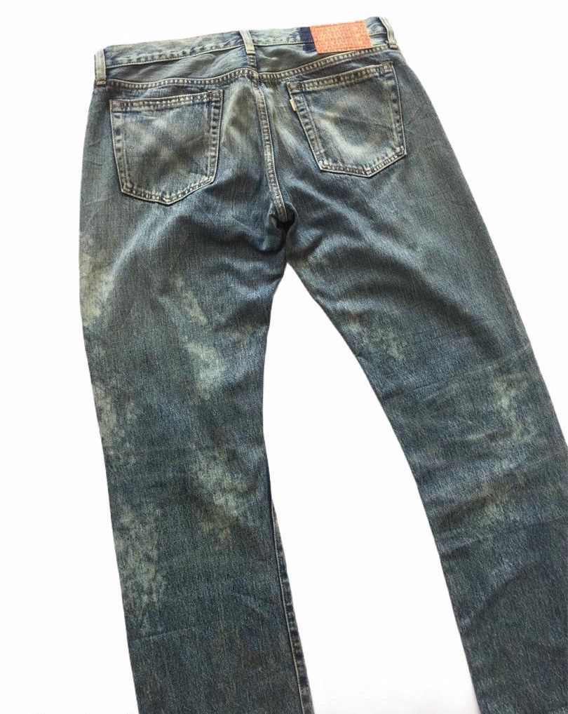 Japanese Brand JAPANESE RNA DISTRESSED ACID WASH DENIM Size US 32 / EU 48 - 5 Thumbnail