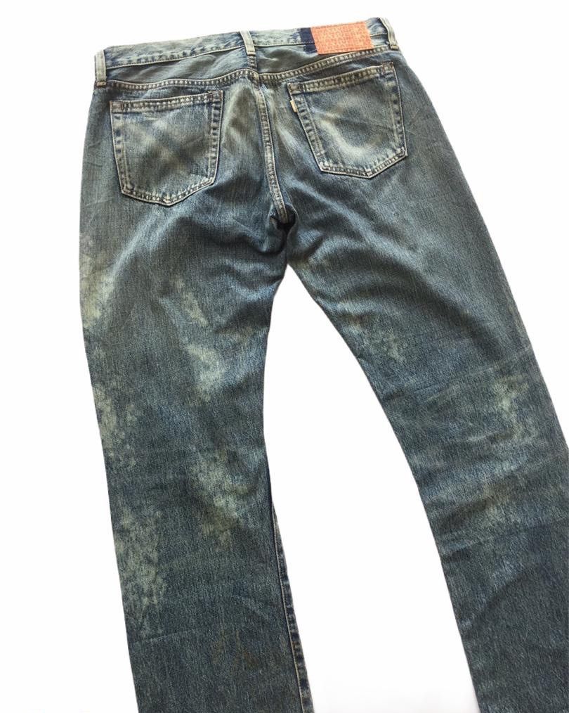 Japanese Brand JAPANESE RNA DISTRESSED ACID WASH DENIM Size US 32 / EU 48 - 9 Thumbnail
