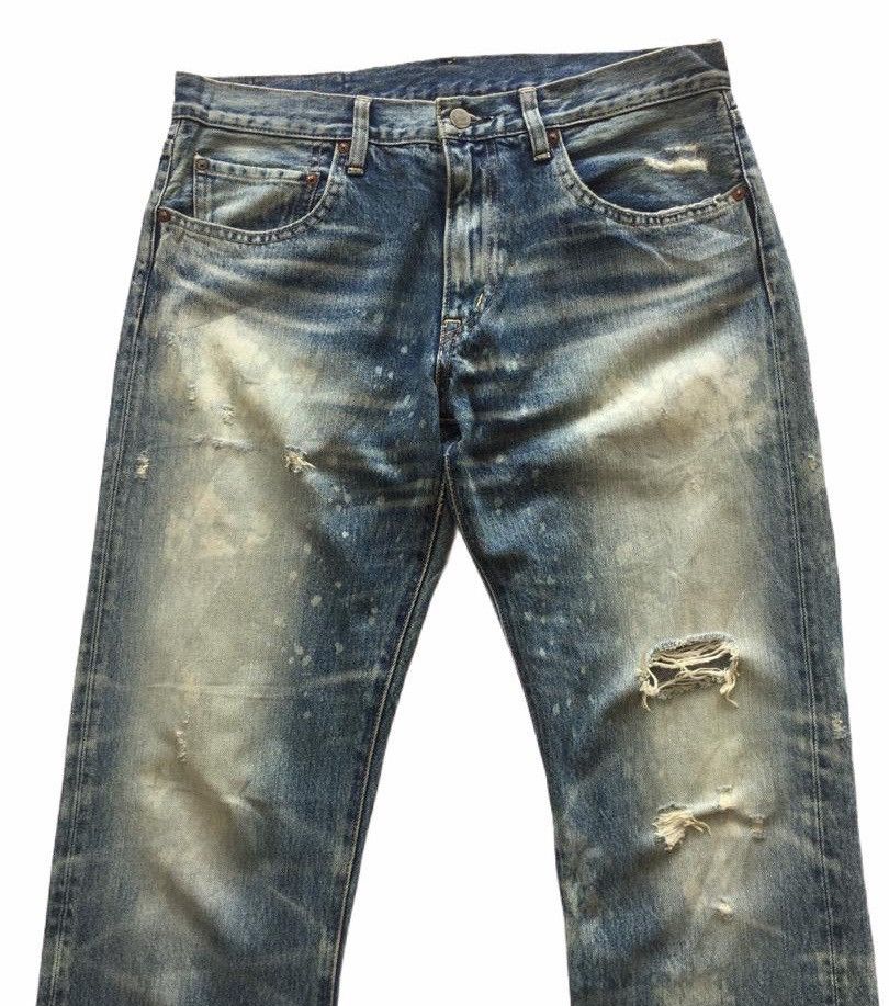 Japanese Brand JAPANESE RNA DISTRESSED ACID WASH DENIM Size US 32 / EU 48 - 6 Thumbnail