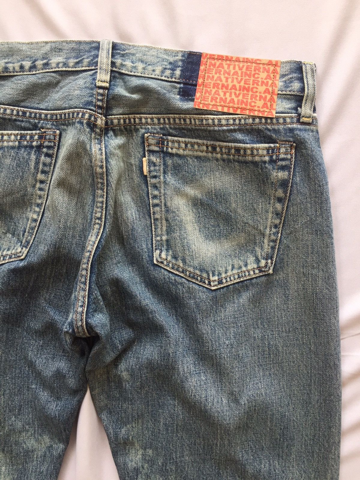 Japanese Brand JAPANESE RNA DISTRESSED ACID WASH DENIM Size US 32 / EU 48 - 10 Thumbnail