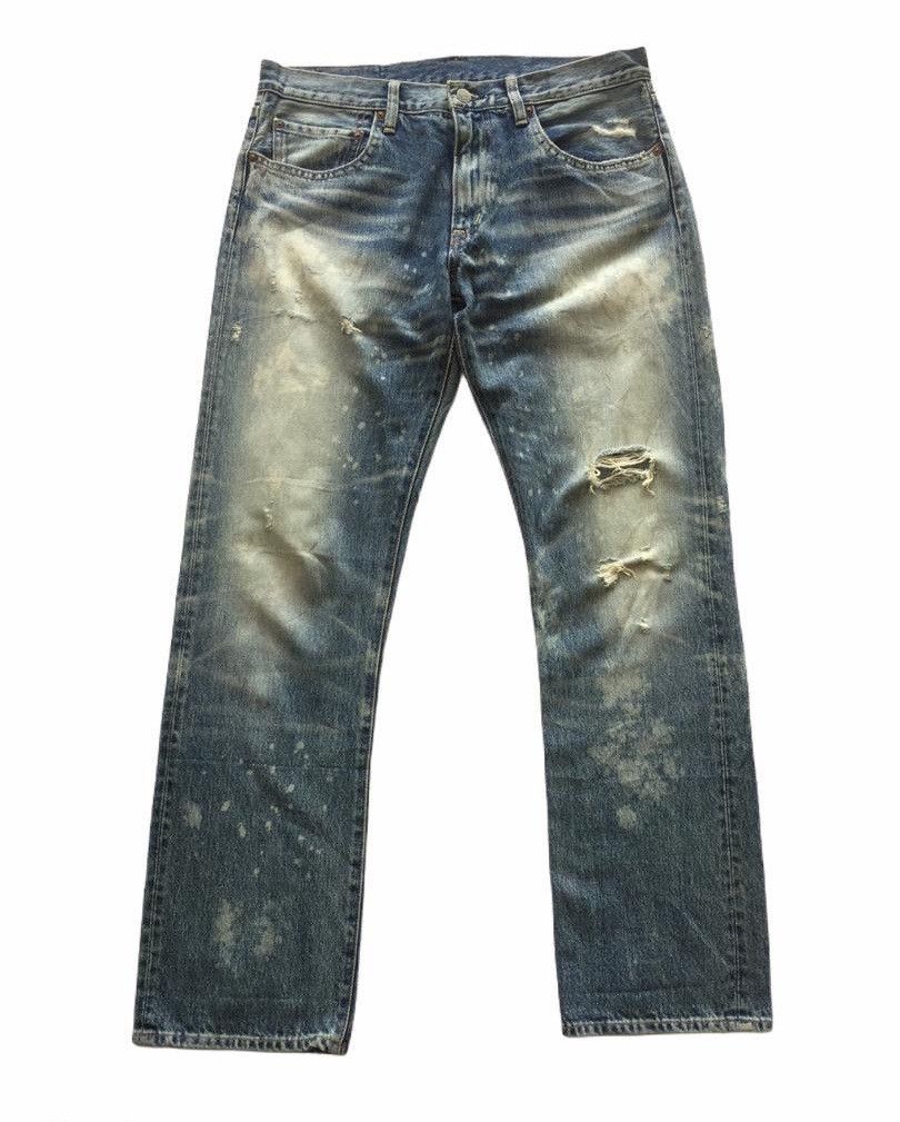 Japanese Brand JAPANESE RNA DISTRESSED ACID WASH DENIM Size US 32 / EU 48 - 1 Thumbnail
