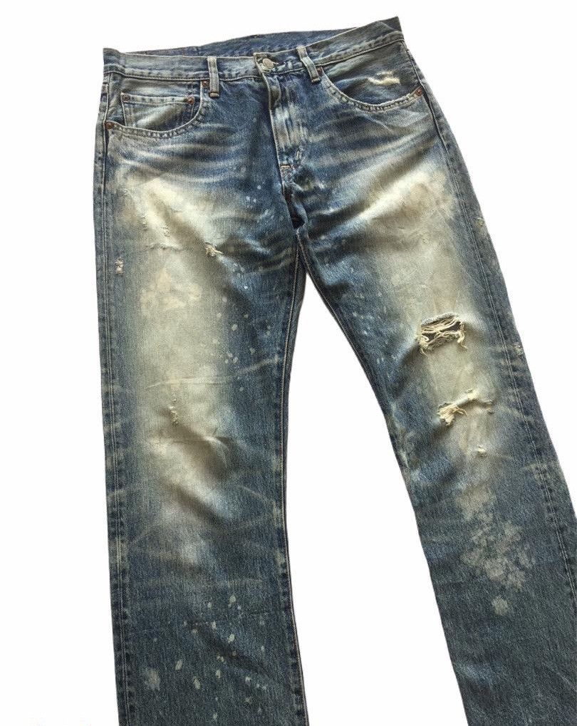 Japanese Brand JAPANESE RNA DISTRESSED ACID WASH DENIM Size US 32 / EU 48 - 7 Thumbnail