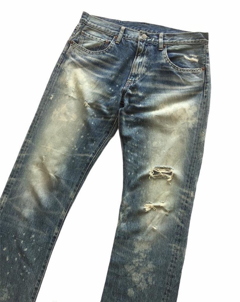 Japanese Brand JAPANESE RNA DISTRESSED ACID WASH DENIM Size US 32 / EU 48 - 3 Thumbnail