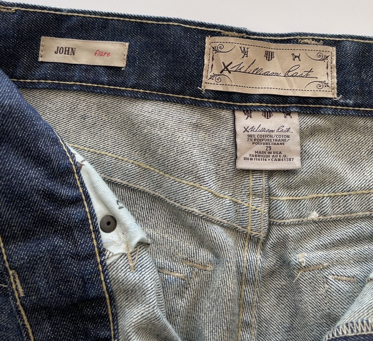 William Rast William Rast Justin Timberlake John Flare Denim Size US 30 / EU 46 - 16 Thumbnail
