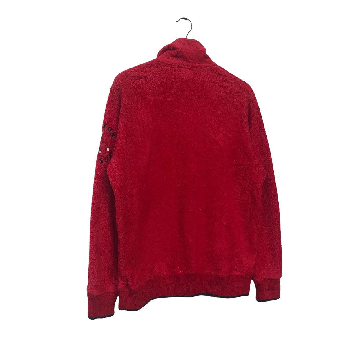 MLB 🔥Vintage Mlb Fleece Major League Baseball Boston Red Sox Size US M / EU 48-50 / 2 - 2 Thumbnail