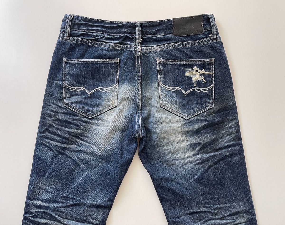 GOSTAR DE FUGA Fuga Flared Indigo Denim Size US 30 / EU 46 - 4 Thumbnail