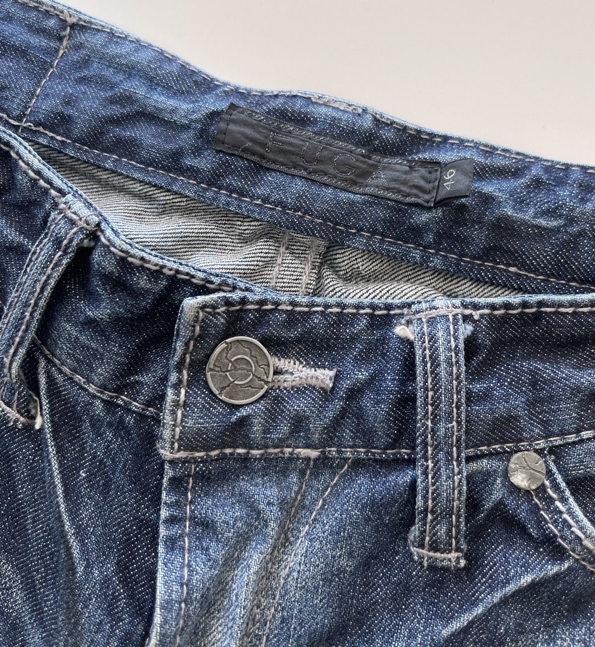 GOSTAR DE FUGA Fuga Flared Indigo Denim Size US 30 / EU 46 - 14 Thumbnail